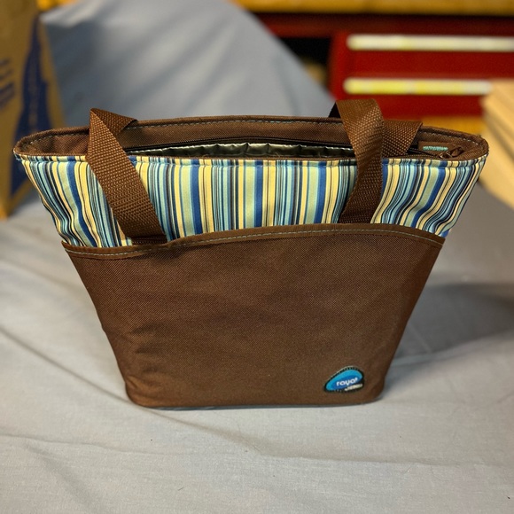 Thermos Raya IsoTec Insulated Lunch Tote - Brown - Picture 1 of 6